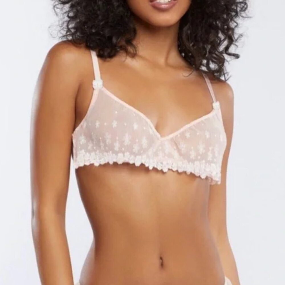 Savage x Fenty Daisy Flounce Bra Bralette